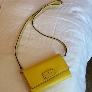 Kate Spade Lemon Yellow Crossbody Bag